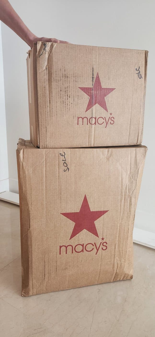 Macy's — третий заказ одежды через Shopomule