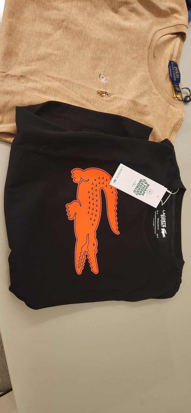 Polo Ralph Lauren и Lacoste футболки в одной посылке